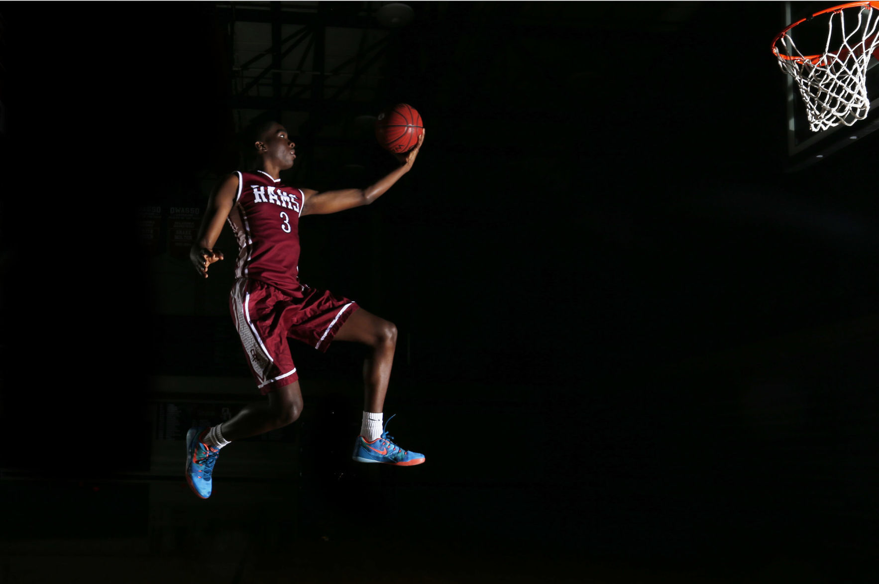Shake Milton in high school